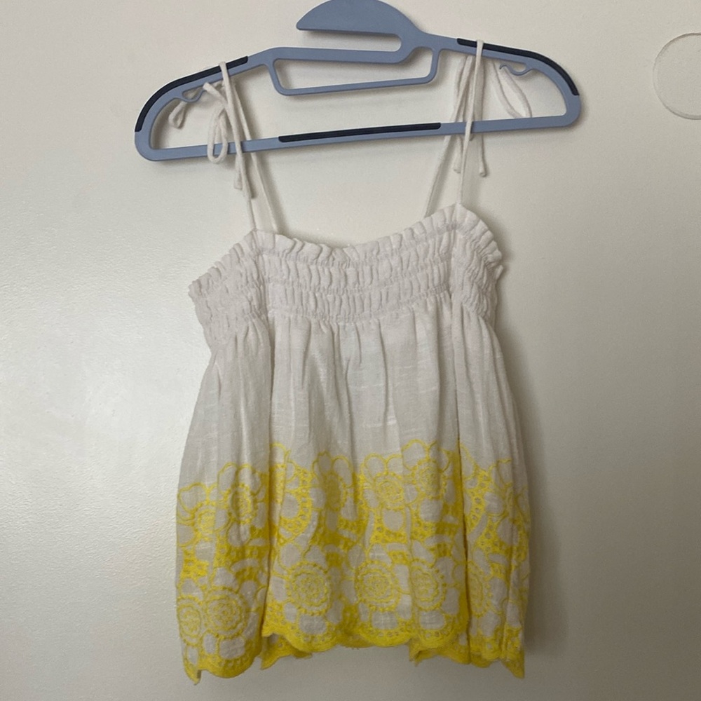 Floral tank top